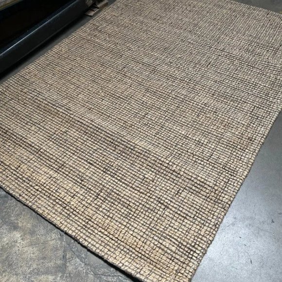 5'3" x 7'6" Feet Jute Natural Beige Handmade Area Rug - Picture 2 of 9